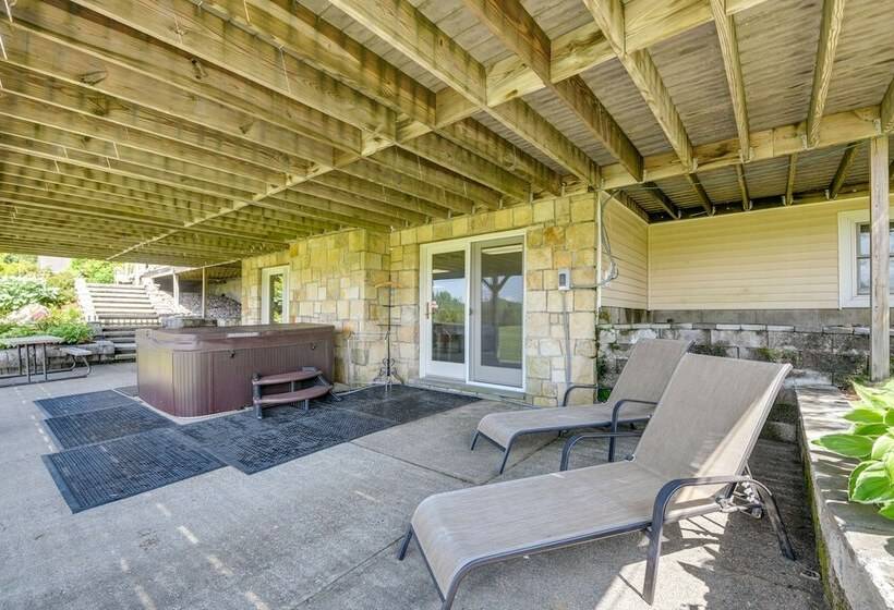 Secluded Calais Getaway: Deck, Hot Tub & More!