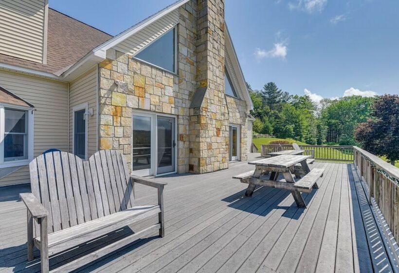 Secluded Calais Getaway: Deck, Hot Tub & More!