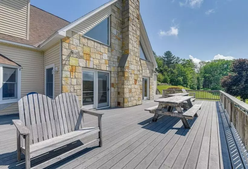 Secluded Calais Getaway: Deck, Hot Tub & More!