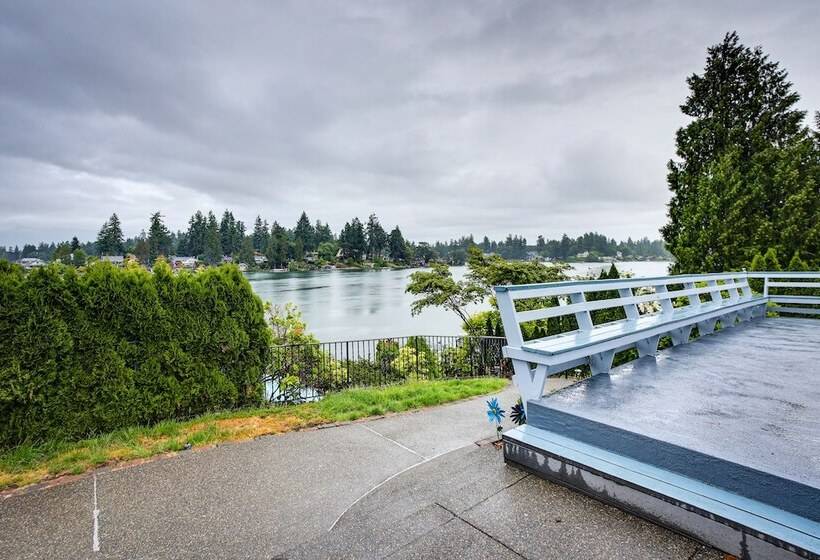 Tacoma Home On Steilacoom Lake W/ Dock!