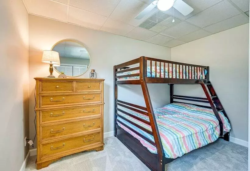 Waterfront Badin Lake Getaway: Boat Dock, Fire Pit