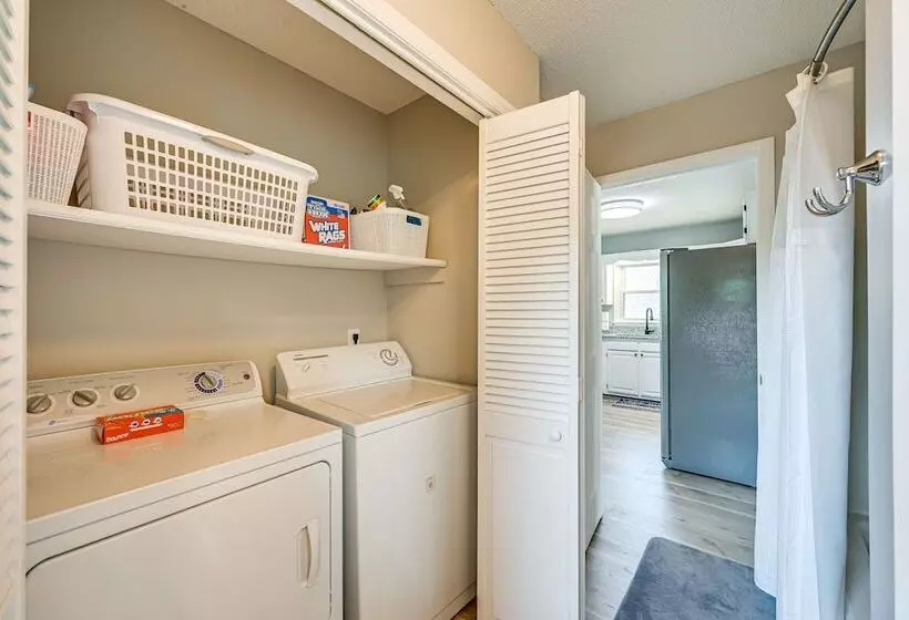 Waterfront Badin Lake Getaway: Boat Dock, Fire Pit