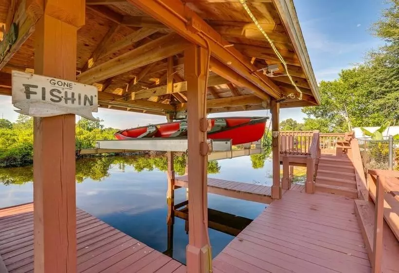 Waterfront Lake Placid Home W/ Yard & Boat Launch!