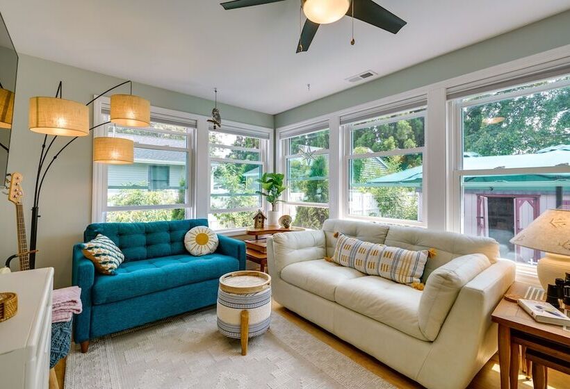 Charming + Updated Villas Home W/ Backyard!