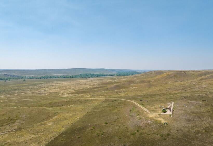 בית מלון כפרי Cheyenne River Ranch With Hot Tub