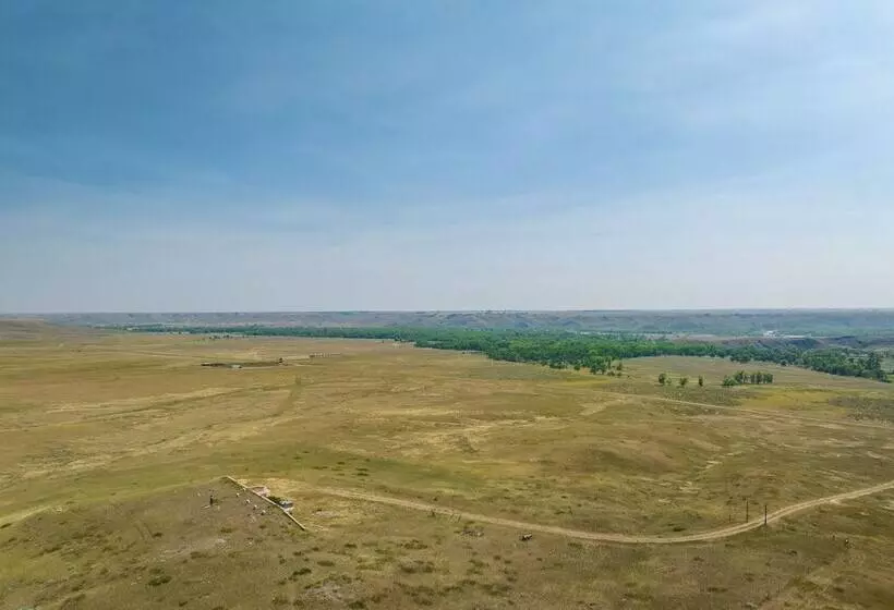 田舎風ホテル Cheyenne River Ranch With Hot Tub