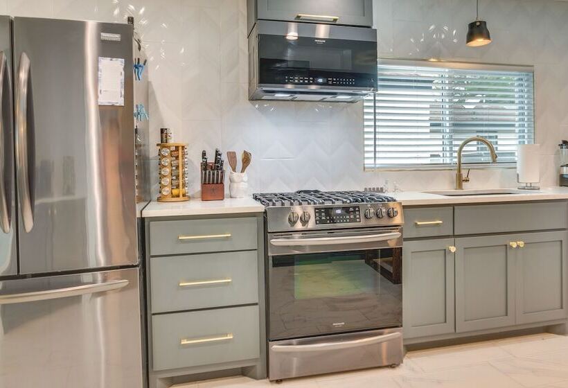 Modern Oklahoma City Home W/ Private Backyard!