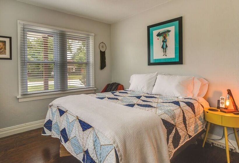 Modern Oklahoma City Home W/ Private Backyard!