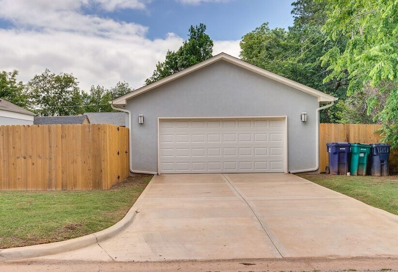 Modern Oklahoma City Home W/ Private Backyard!