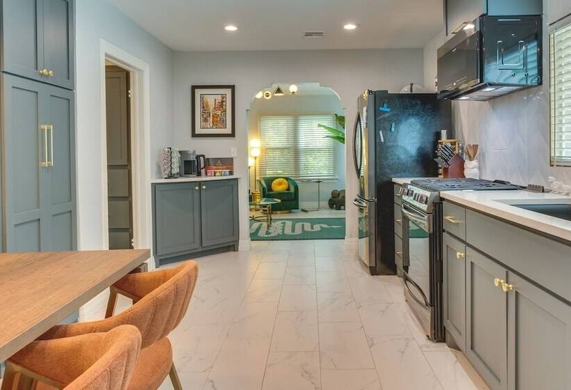 Modern Oklahoma City Home W/ Private Backyard!