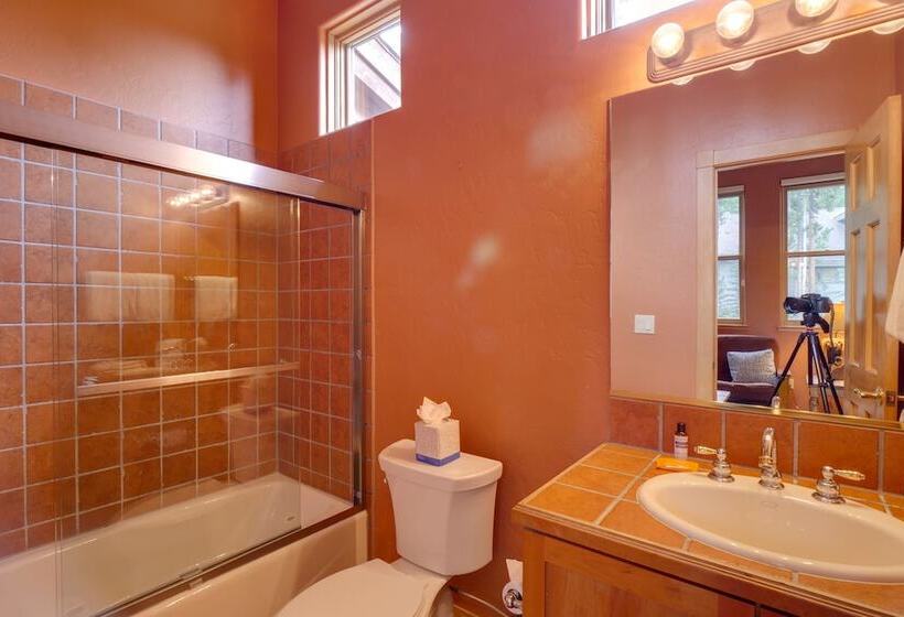 Hot Tub & Ski Shuttle: Rustic Breckenridge Retreat