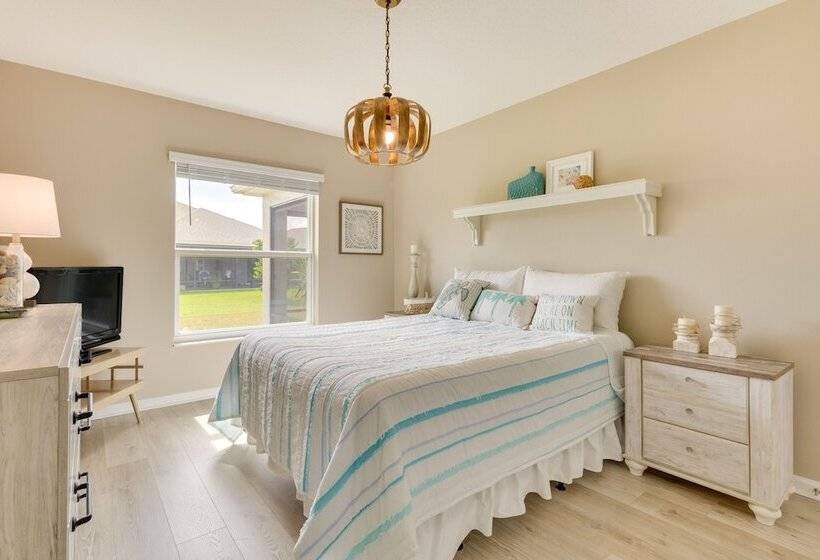 Sumterville Home In The Villages: Screened Porch!