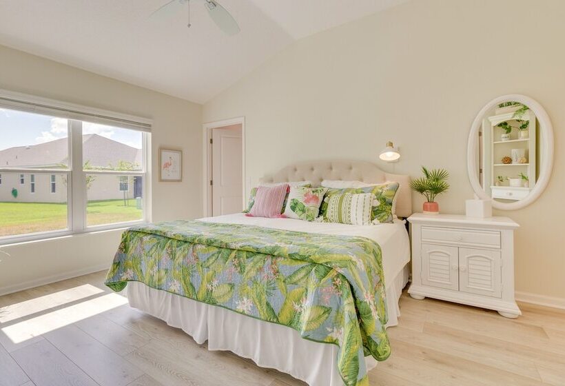 Sumterville Home In The Villages: Screened Porch!