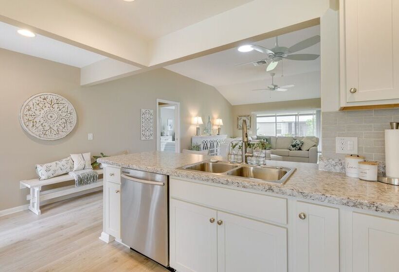 Sumterville Home In The Villages: Screened Porch!