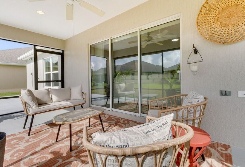 Sumterville Home In The Villages: Screened Porch!