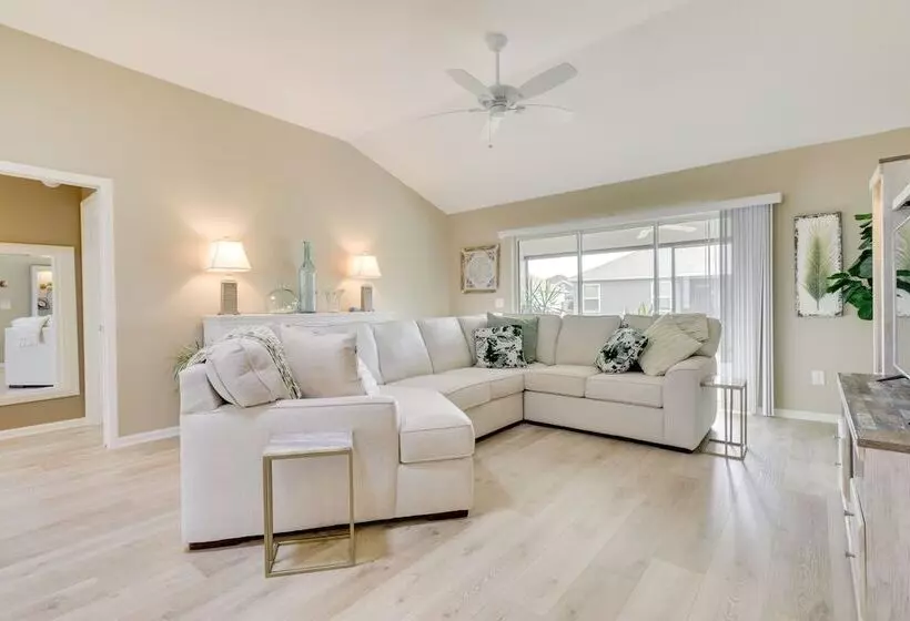 Sumterville Home In The Villages: Screened Porch!