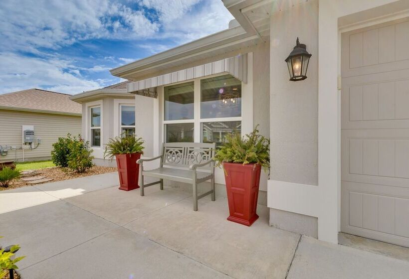 Sumterville Home In The Villages: Screened Porch!