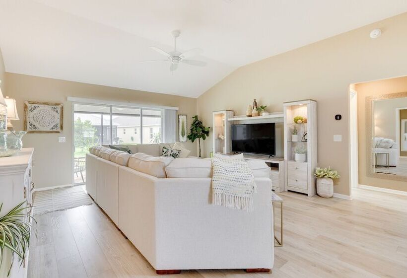 Sumterville Home In The Villages: Screened Porch!