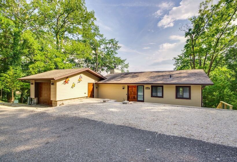 Waterfront Home W/ Views & Dock In Sunrise Beach!