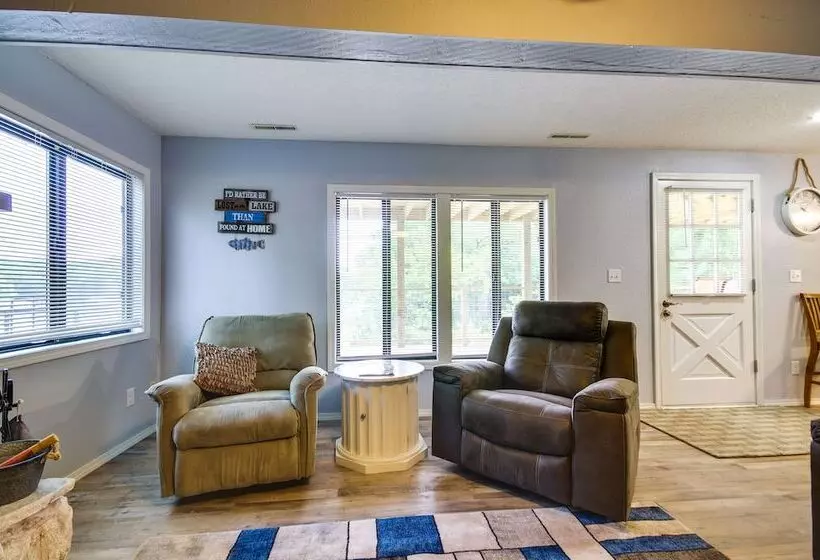 Waterfront Home W/ Views & Dock In Sunrise Beach!