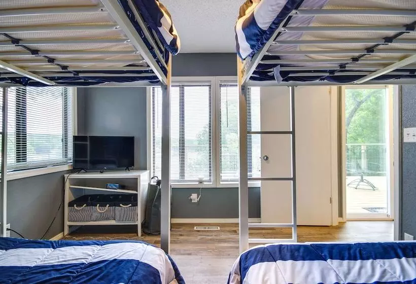 Waterfront Home W/ Views & Dock In Sunrise Beach!