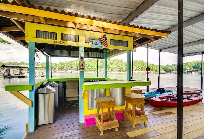 Waterfront Home W/ Views & Dock In Sunrise Beach!