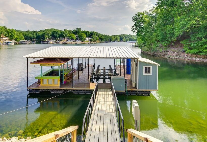Waterfront Home W/ Views & Dock In Sunrise Beach!