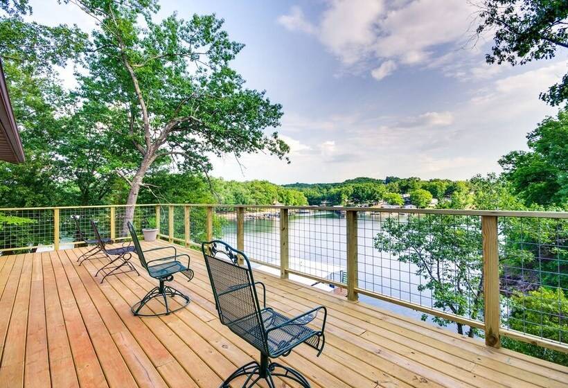 Waterfront Home W/ Views & Dock In Sunrise Beach!