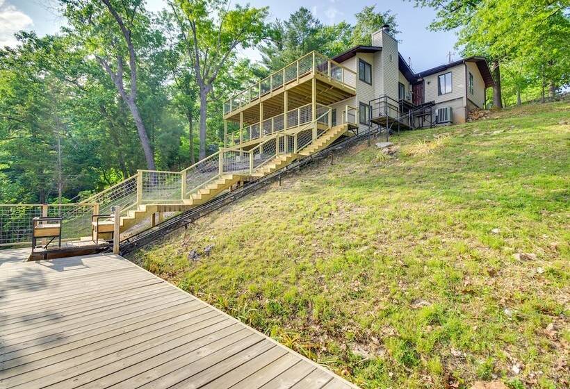 Waterfront Home W/ Views & Dock In Sunrise Beach!