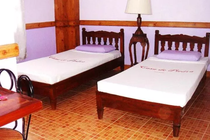 ユースホステル Twin Room In Casa De Piedra Pension House