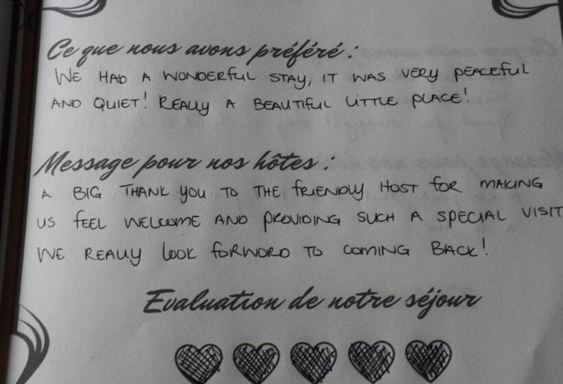 ベッドアンドブレックファースト Le Renard Or