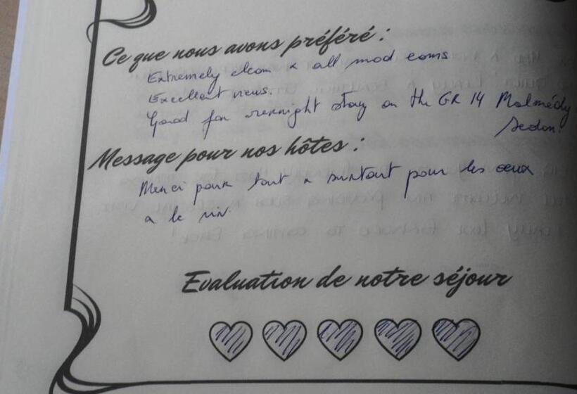 ベッドアンドブレックファースト Le Renard Or