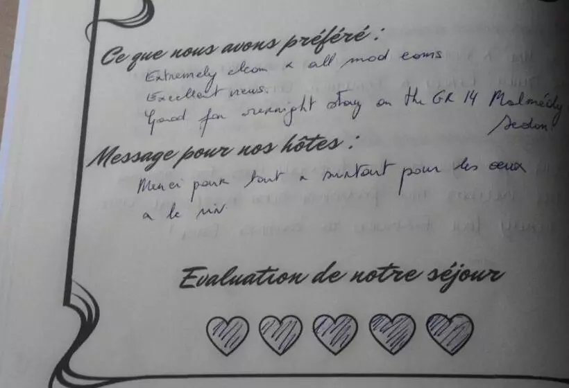 Aamiaismajoitus (B&B) Le Renard Or