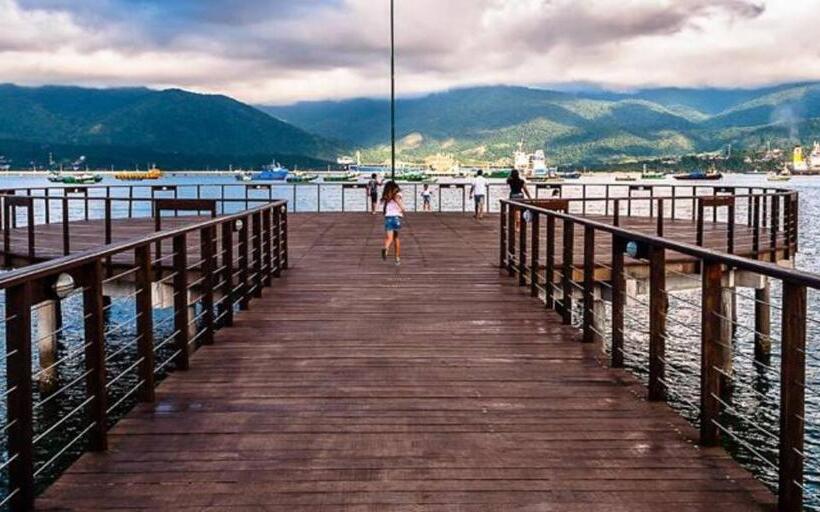 Pansiyon Casa Sobrado Próximo à Balsa De Ilha Bela E Rodoviária