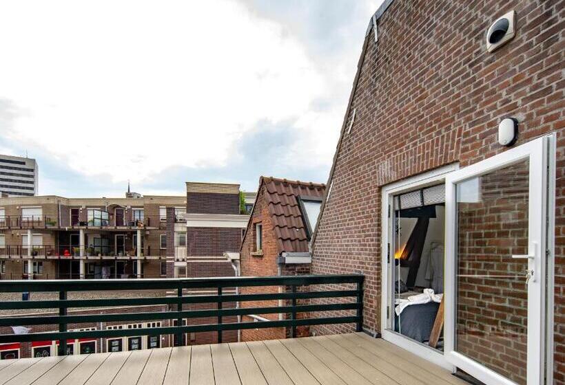 Bed and Breakfast New Family Top Floor Apartment Utopia 10min To Rotterdam Central City App5