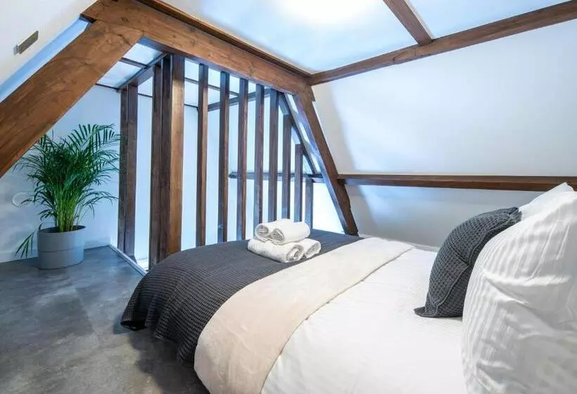 Aamiaismajoitus (B&B) New Family Top Floor Apartment Utopia 10min To Rotterdam Central City App5