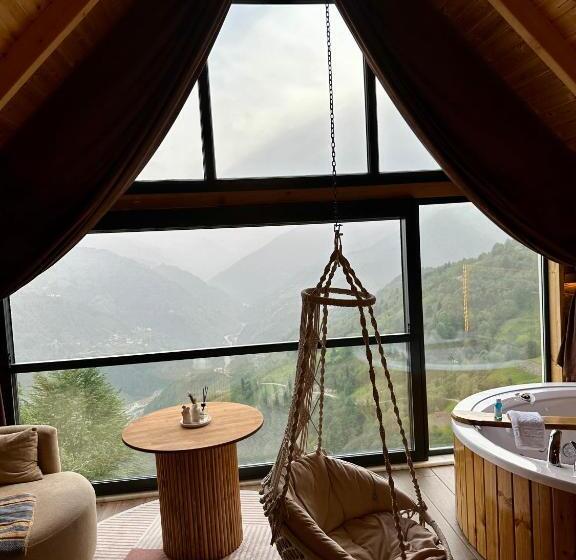 Aamiaismajoitus (B&B) Noka Wood Bungalov