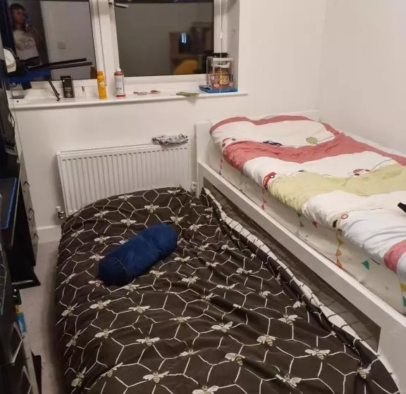ペンション Trundle Bed  With Office Desk, Small Room