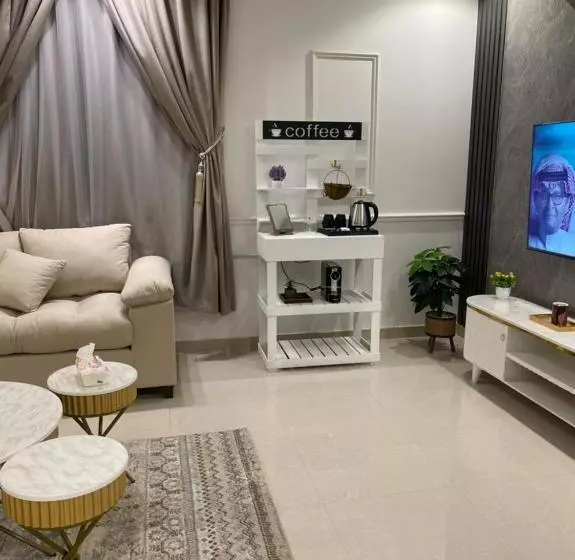 شقة غرفة وصالة دخول ذاتي ضمن فيلا سكنية حي الرمال
