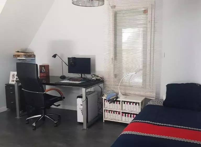 ベッドアンドブレックファースト Grande Chambre Entre Caen Et La Mer Chambre Terrasse Jardin Et Piscine