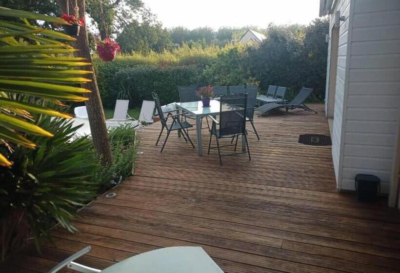 مبيت وإفطار Grande Chambre Entre Caen Et La Mer Chambre Terrasse Jardin Et Piscine