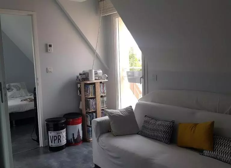 ベッドアンドブレックファースト Grande Chambre Entre Caen Et La Mer Chambre Terrasse Jardin Et Piscine