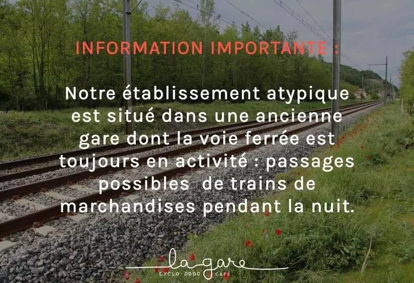 Hotelli La Gare Soyons