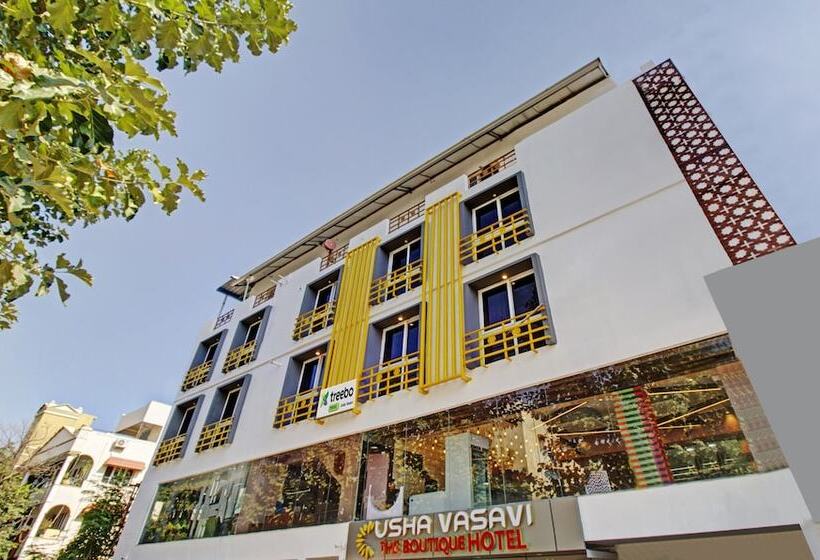 בית מלון כפרי Treebo Usha Vasivi Alipiri Road, 2 Km From Tirupati Central Bus Station