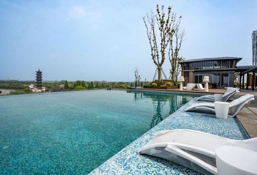 בית מלון כפרי Dishang Resort Wuzhen