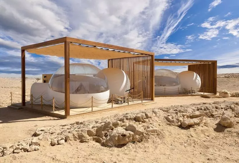 Hotelli Pura Eco Retreat Jebel Hafit Desert Park