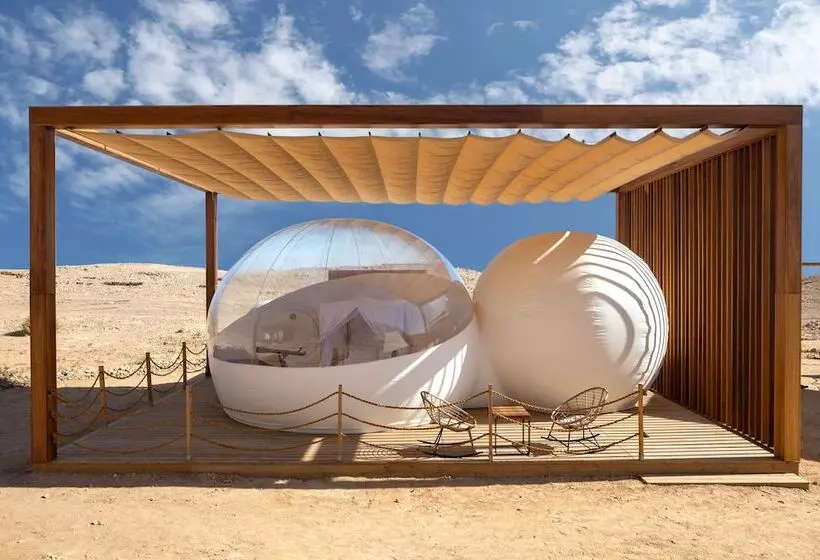 Hotelli Pura Eco Retreat Jebel Hafit Desert Park