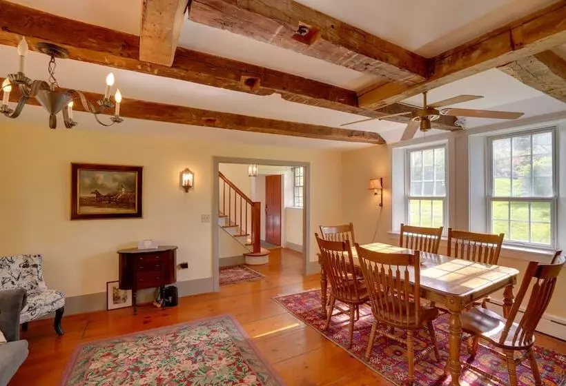 Historic New Lebanon Hideaway On 33 Private Acres!