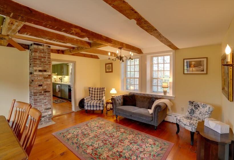 Historic New Lebanon Hideaway On 33 Private Acres!