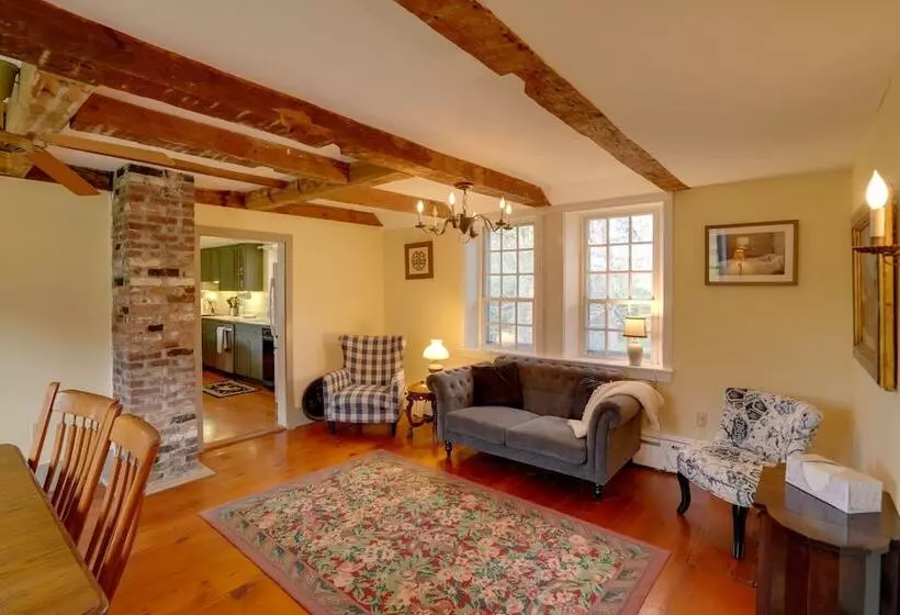 Historic New Lebanon Hideaway On 33 Private Acres!